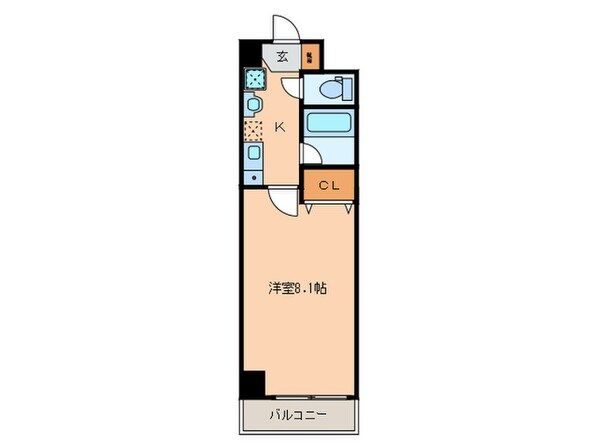 ヒルズ新栄3号館の物件間取画像